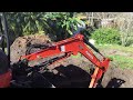 Digging hole for septic system in Florida 12