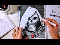 Vem desenhar: Esqueleto / Drawing anything: Skeletor