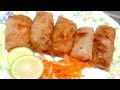 Vietnamese Chicken Vagetable Spring Rolls|Vietnamese Spring Rolls