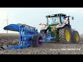 Ploughing w/ John Deere 8360R & 9 furrow Lemken Diamant 12 | ERF B.V. | Pflügen