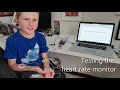 William enters the Heart Zone - Sydney Grammar Science Fair project
