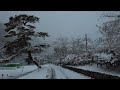 Walking in the Snowfall ARASHIYAMA KYOTO JAPAN | 4K ASMR | Beautiful Snow in Kyoto