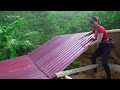TIMELAPSE: START to FINISH Alone BUILD LOG CABIN (Wooden House) - How To Build Wooden Cabin