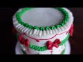 Vintage Buttercream HOLIDAY Cake Tutorial | 12 Days of Christmas Cakes