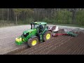 Kverneland 3300S met Packomat + John Deere 6215R | ploegen | plowing | pflügen