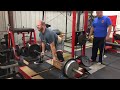 Belt squat deadlift