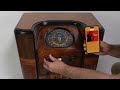 Demo of 1937 DeForest-Crosley 'Prescott' Radio + Bluetooth Retrofit