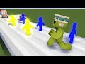 JJ and Mikey vs POV Catnap Poppy Playtime Hunter Run - Maizen Minecraft Animation