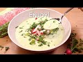 Healthy & Vegetarian - How Easy You Can Make Refreshing Cold Radish Soup.