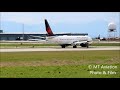 Air Canada 737 Max 8 landing, YVR.