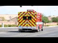 NLVFD Battalion 15, Engine 55, and Rescue 55 Responding