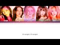 Red Velvet Psycho Lyrics (레드벨벳 Psycho 가사) [Color Coded Lyrics/Han/Rom/Eng]