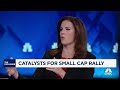 Small cap rally could see near term pause if not supported by fundamentals, says BofA's Jill Hall