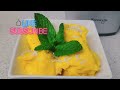 How I Make Mango Sorbet🥭