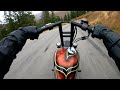 Relaxing Motorcycle Ride in the Colorado Mountains | Harley Sportster Chopper RAW Engine Sound Only