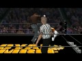 WWE '12 Scissor Kick Out The Ring....Well Sort Of