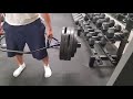 Deadlift 410lbs at 180lb body weight. (hex bar)