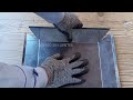 Few people know how to make steel door panel without bending machine | Welding tips and tricks
