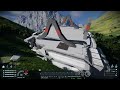 Basalt Communication station | Space Engineers ship review and crash