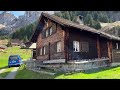 Fresh Spring in Switzerland 🌷 Stäubifall, Unterschächen 🇨🇭 Most Beautiful Villages in Switzerland