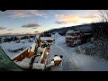 Snow plowing in northern Norway #case 721E