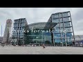 4K Berlin Walk Spreebogenpark Swiss Embassy to Berlin Cube and Central Station
