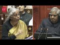 Nirmala Sitharaman vs P Chidambaram in Rajya Sabha over India's GDP growth