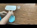 Mixing and playing with earth slime!