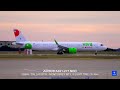 4K Sunset Plane Spotting DFW International Airport