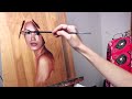 I painted myself underwater | Oil Painting Time Lapse | Realistic Underwater Scene