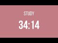 STUDY WITH ME FOR 3 HOURS  | 50 MINS STUDY / 10 MINS BREAK | NO MUSIC | WITH ALARMS