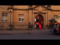 Early morning walk Oxford. Sunrise & Historic Buildings.