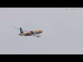 STAR WARS C-3PO JET (JA743A) B777-281/ER スターウォーズ羽田空港C滑走路から離陸 Takeoff from Haneda Airport Runway C