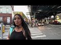 Market Of Sweethearts Queens NY Roosevelt Avenue New York Red Light - NYC Walking Tour 4k