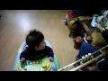 My nephew & I play trumpet together!