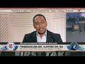 WHAT DID I MISS?! Stephen A. is in DISBELIEF over the Timberwolves' celebrations 😂 | First Take
