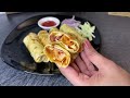 Spicy Chicken Roll Paratha Recipe in 10 Minutes | No Rolling No Kneading by Huma In The Kitchen