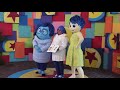 First Ever Joy and Sadness Meet and Greet at Disneyland - Pixar's Inside Out - California Adventure