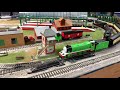 Gordon & Henry Long Express Train - Bachmann and Hornby Thomas & Friends Train