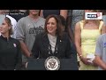 Kamala Harris LIVE | Kamala Harris First Speech After Joe Biden's Endorsement | US Elections | N18G