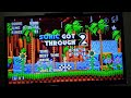 Sonic Mania - GHZ2 Speedrun - 0'35