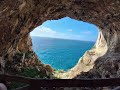 Grotta dei Falsari tra fiori e mare #liguria #grottadeifalsari #gita