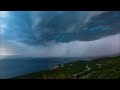 Timelapse of a stormcloud coming