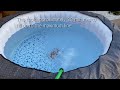 Coleman Saluspa Inflatable Hot Tub Complete Setup