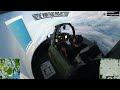 Night Fighting in an A-10C Warthog Simulator