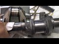 Recondition a Lawn Tractor Crankshaft from a Locked-up Motor