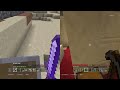 Minecraft Blocking Creeper Like A Champ [half heart left]