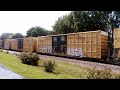 UP MIX FREIGHT WITH NEW REPAINTED AC44CW