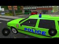 Green Police Patrol Car Simulator #8 - BMW & Volvo Cars - Android Gameplay