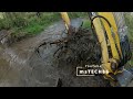 There Was A Small Lake - Beaver Dam Removal With Excavator No.171 - Cabin View